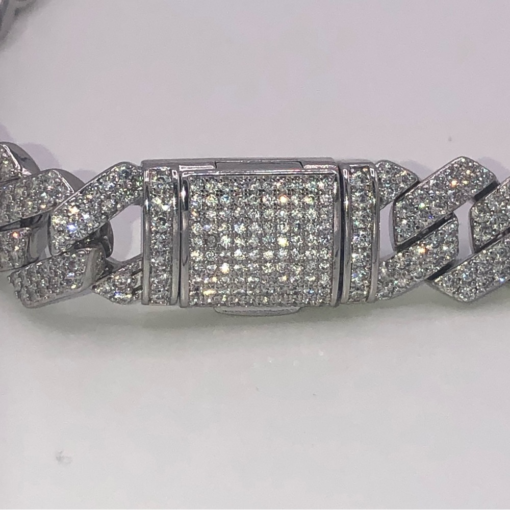 18k 30ct Link Necklace - Picture 11 of 13